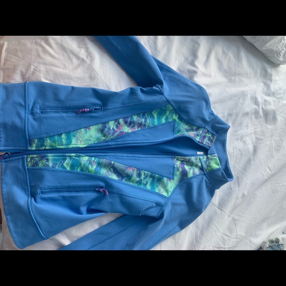 Ivivva girls zip up jacket